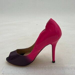 FSJ Women's Peep Toe Stilettos High Heel Pumps Classic Party Wedding Office